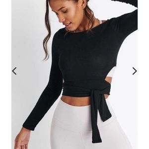 Alo Yoga Barre Wrap Top